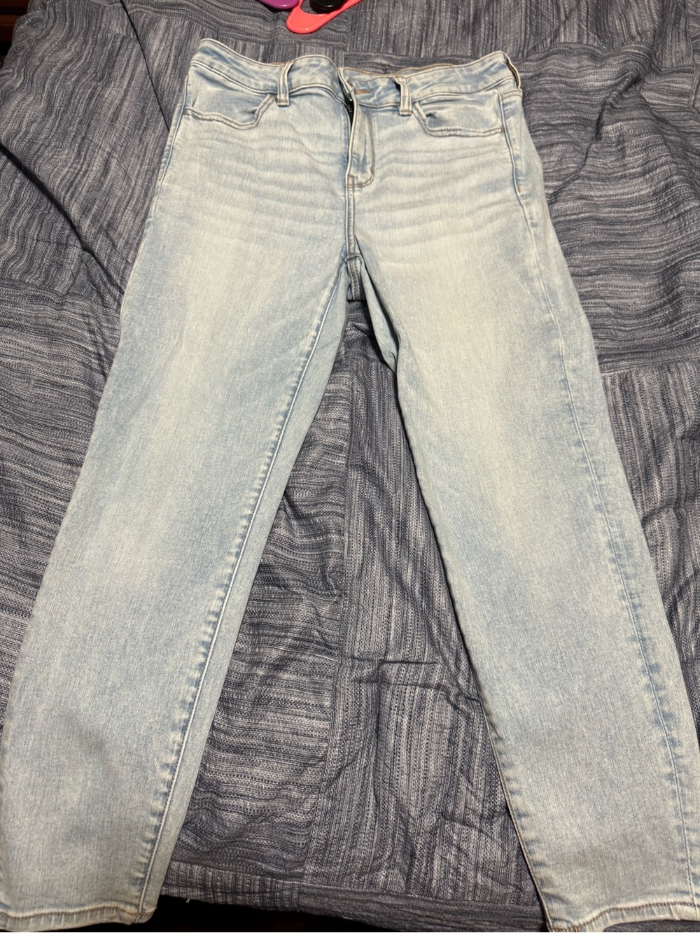 American Eagle Light Wash Women's High-Rise Jeggings